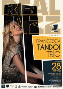 cartel concierto Francesca Tandoi Trio