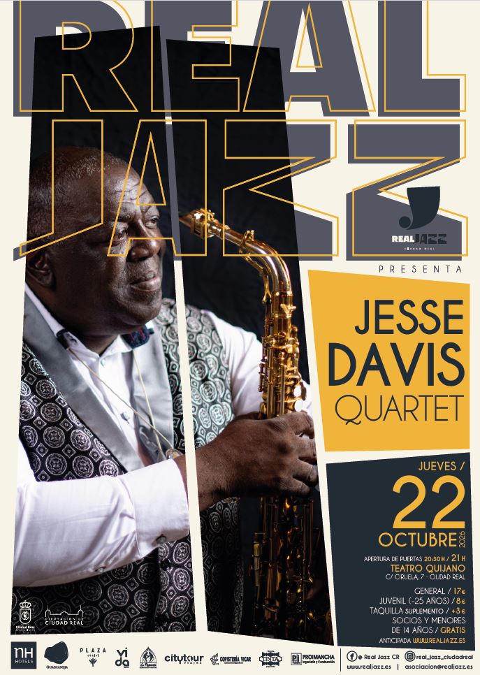 cartel concierto Jesse Davis